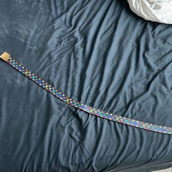 Multicolored Louis Vuitton belt - Picture 6 of 6